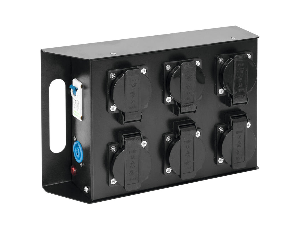 EUROLITE SAB-61 Caja divisora de alimentación