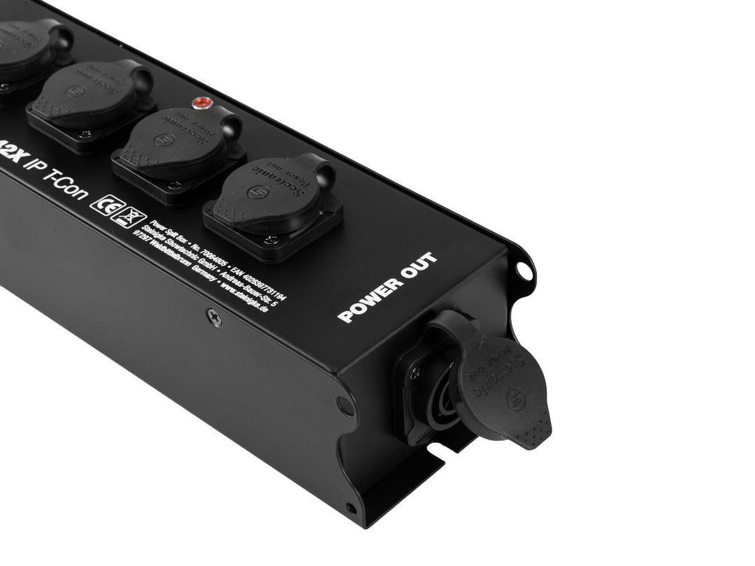 Caja divisora de alimentación T-Con EUROLITE SAB-42X IP