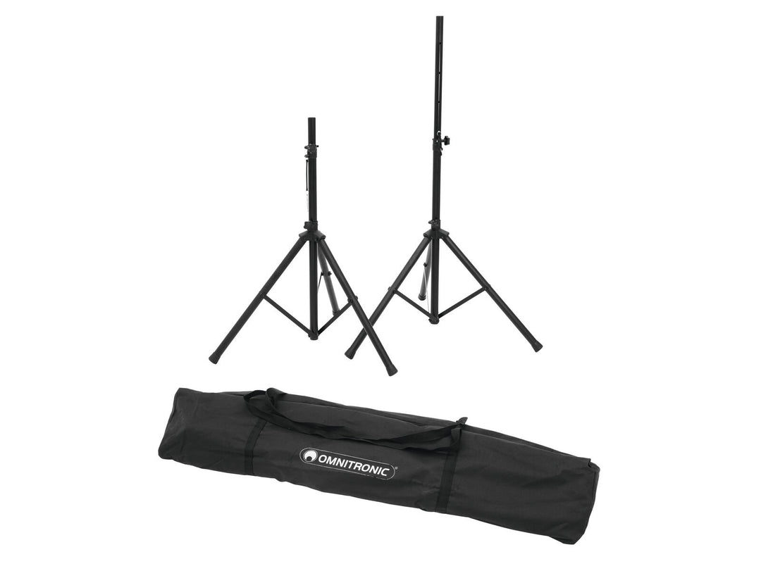 OMNITRONIC Set 2x XKB-212A + Soporte de altavoz MOVE MK2