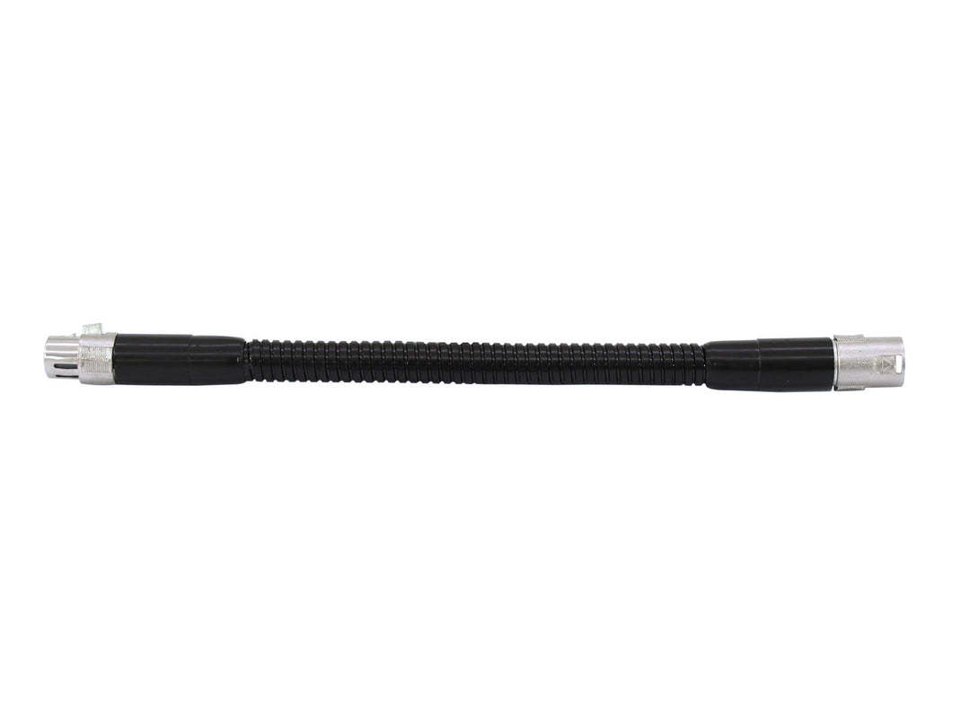 Cuello de cisne OMNITRONIC negro XLR/XLR, 47cm