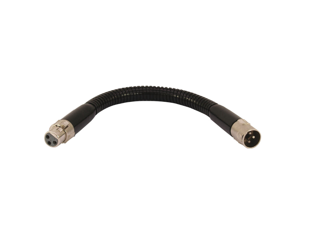 Cuello de cisne OMNITRONIC negro XLR/XLR, 47cm