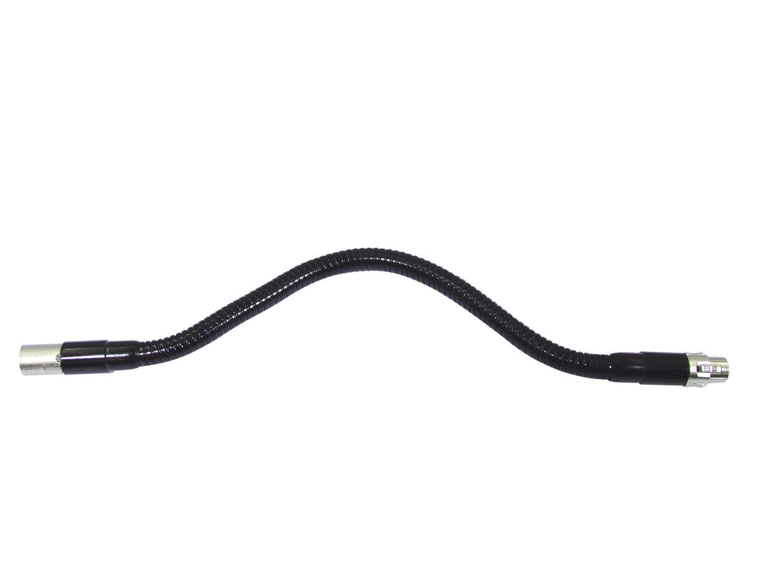 Cuello de cisne OMNITRONIC negro XLR/XLR, 47cm