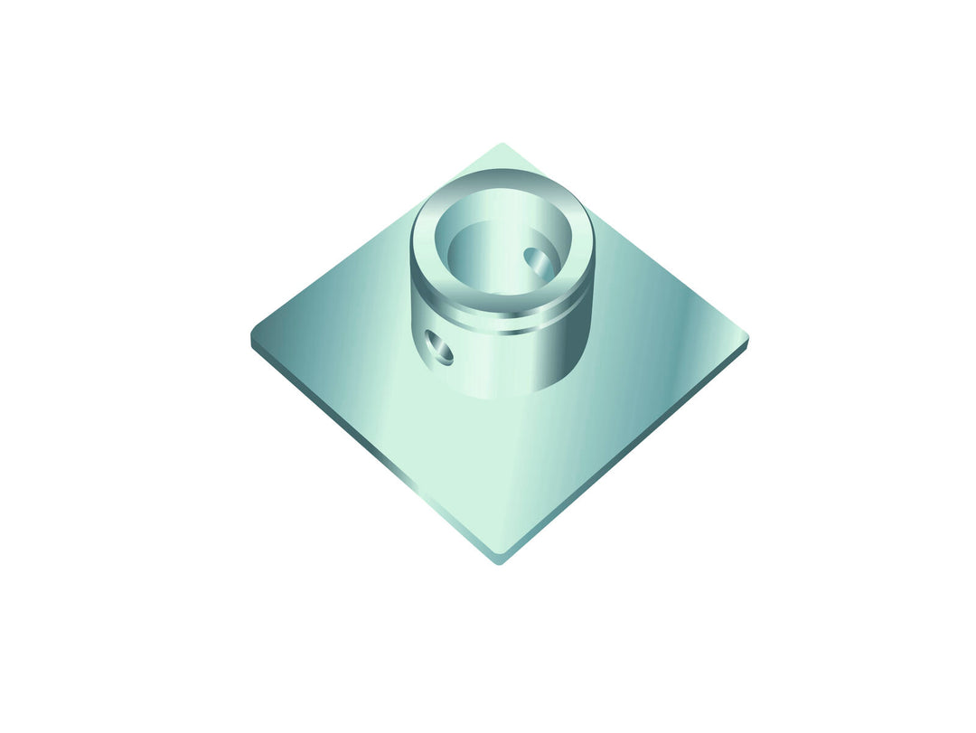 ALUTRUSS SINGLELOCK Placa base SBP (cuadrada)
