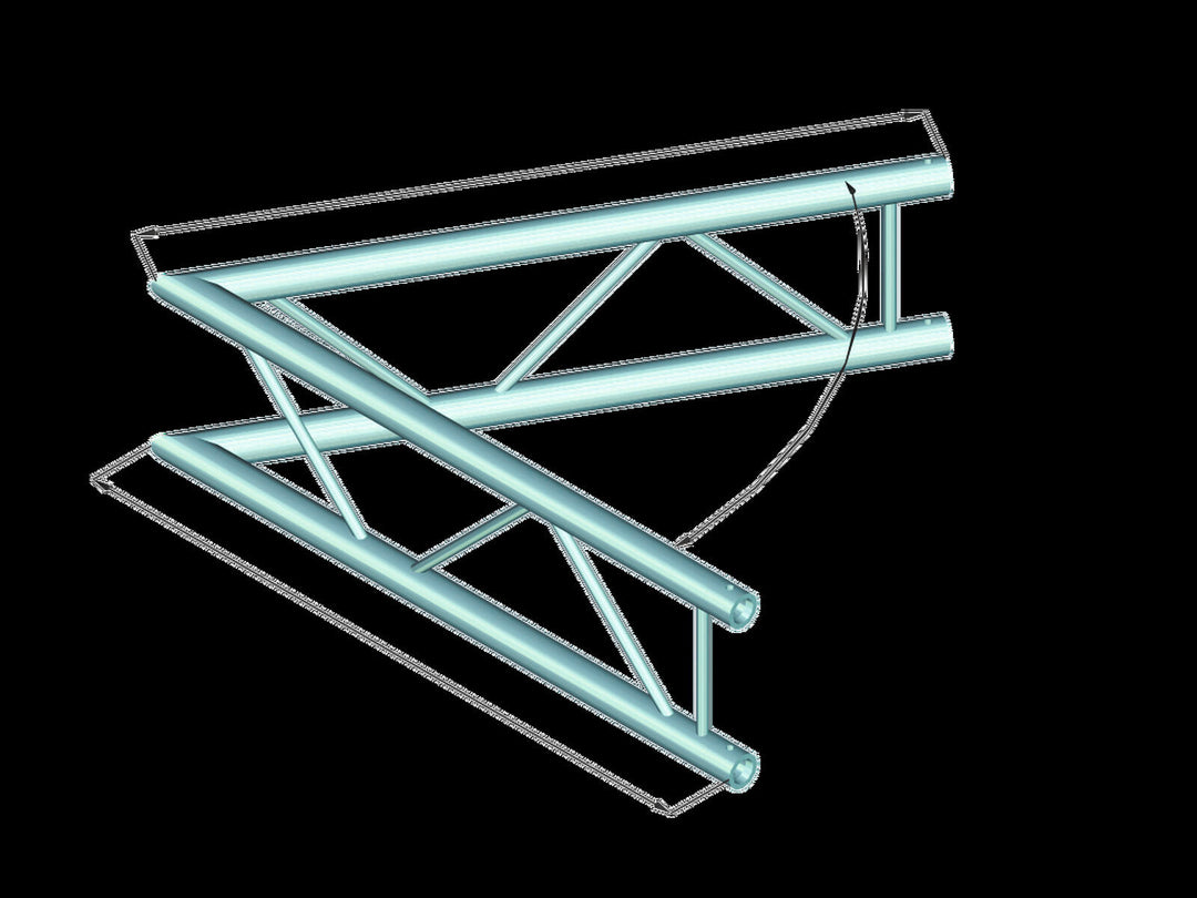 ALUTRUSS BILOCK BQ2-PAC20V esquina de 2 vías 60°