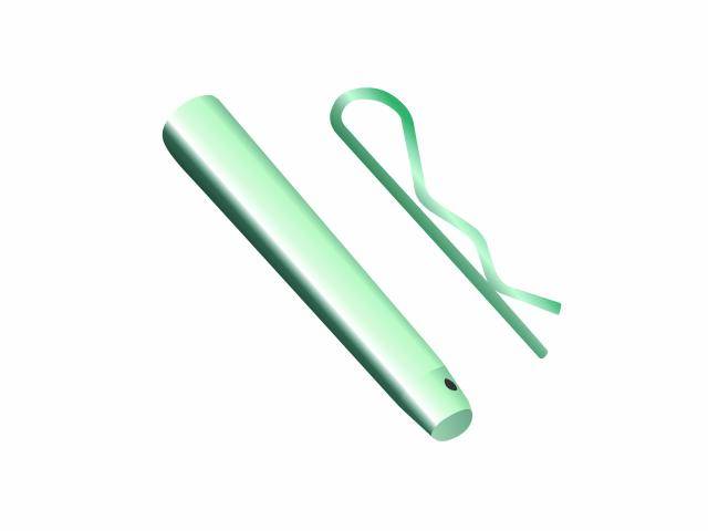 Alutruss QUICK-LOCK pivote de repuesto con pasador