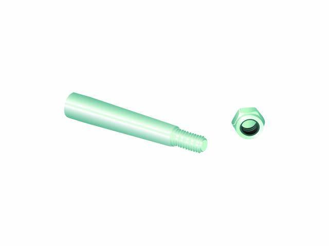 Alutruss QUICK-LOCK pivote de repuesto con tuerca M8
