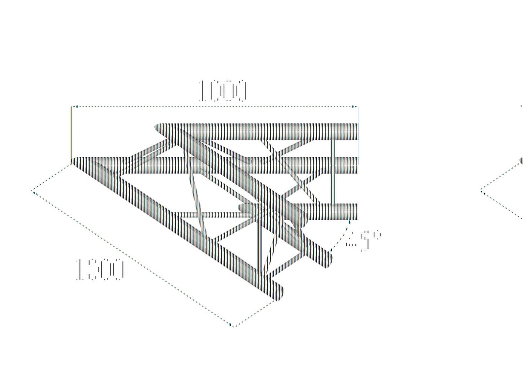 ALUTRUSS TRILOCK 6082AC-19 esquina de 2 vías 45°