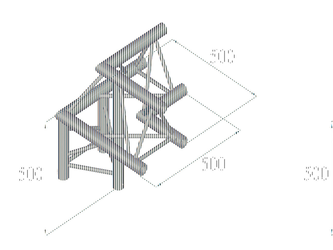 ALUTRUSS TRILOCK 6082AL-31 Esquina de 3 vías /\ derecha