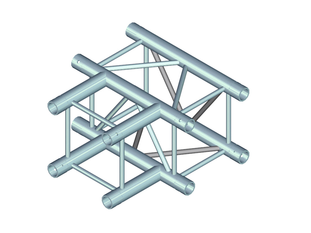 ALUTRUSS QUADLOCK QL-ET34 T-35 Pieza en T de 3 vías