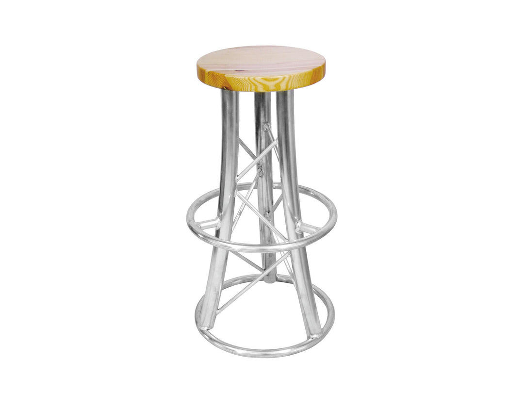 ALUTRUSS taburete de bar, curvado