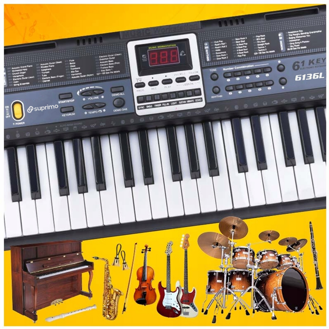 SUPRIMO 6136L keyboard con micrófono