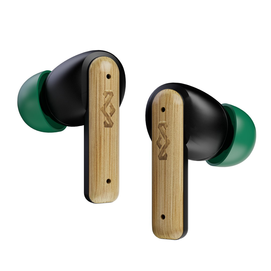 Marley Little Bird True Wireless Earphones, Black