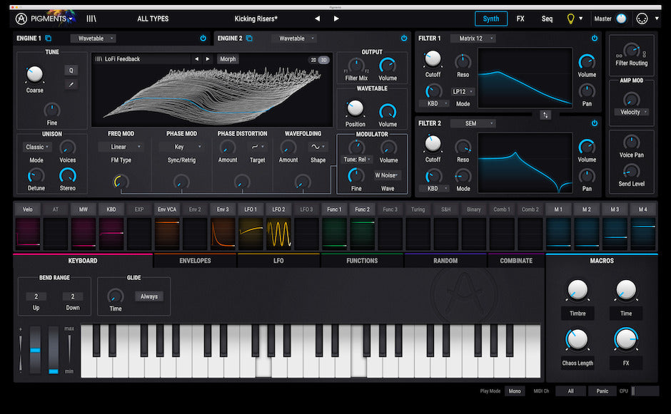 Arturia Pigments Polychrome Software Synthesizer (Download)