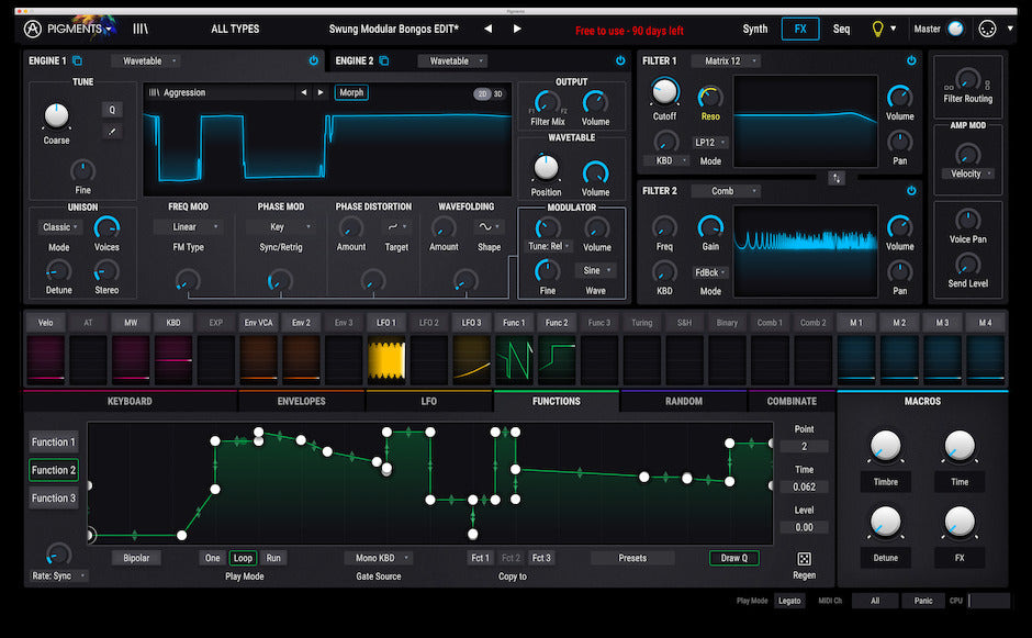 Arturia Pigments Polychrome Software Synthesizer (Download)