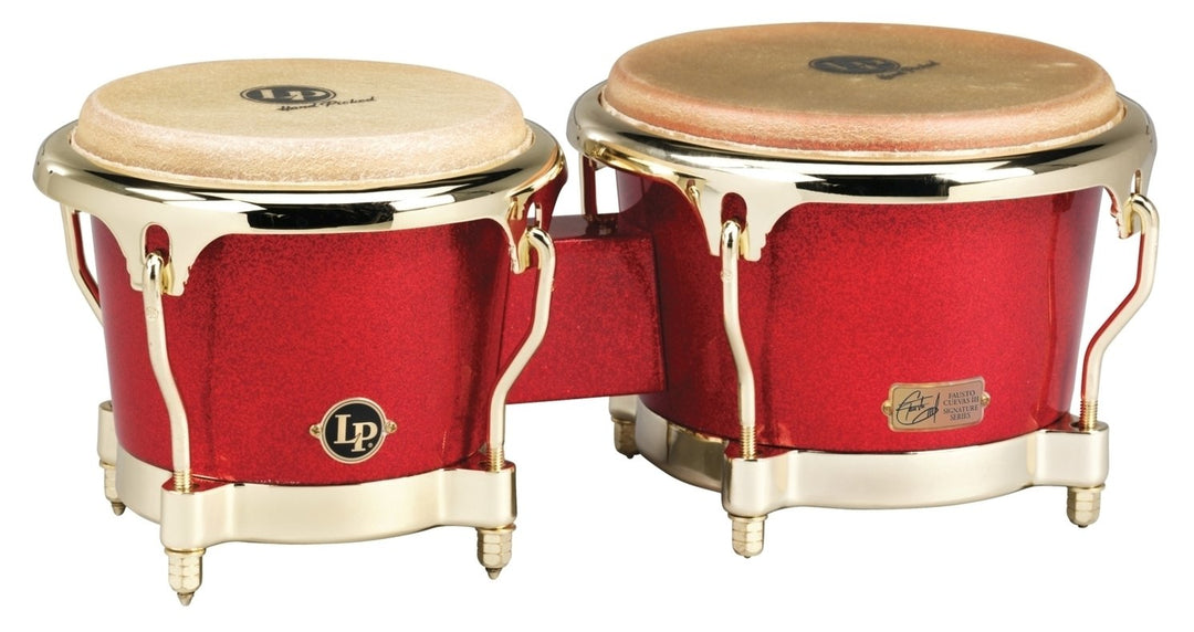 Bongo Latin Percussion Galaxy Fiberglass Fausto Cuevas III Signature (LP794V-ARG)