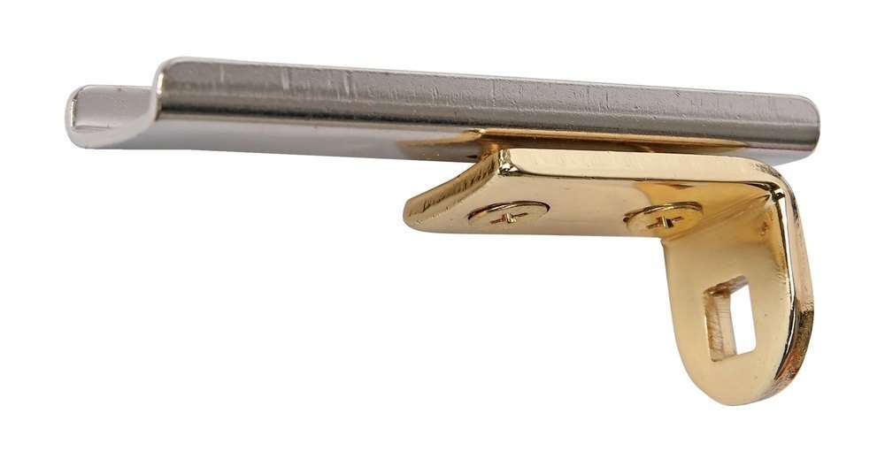 LP2509 placa lateral para timbales Classic y Matador, 2 agujeros, dorada