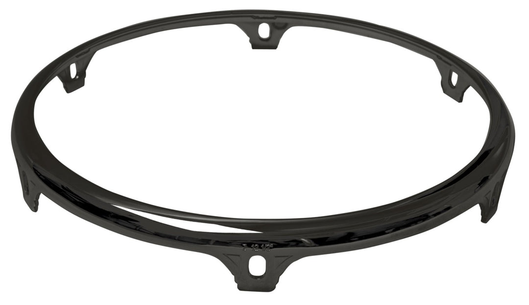 Latin Percussion Hooped Conga Comfort Curve II - Z Series (Extended Collar) Black Mirror - 12 1/2" Tumba | 6 orificios (LP774C)