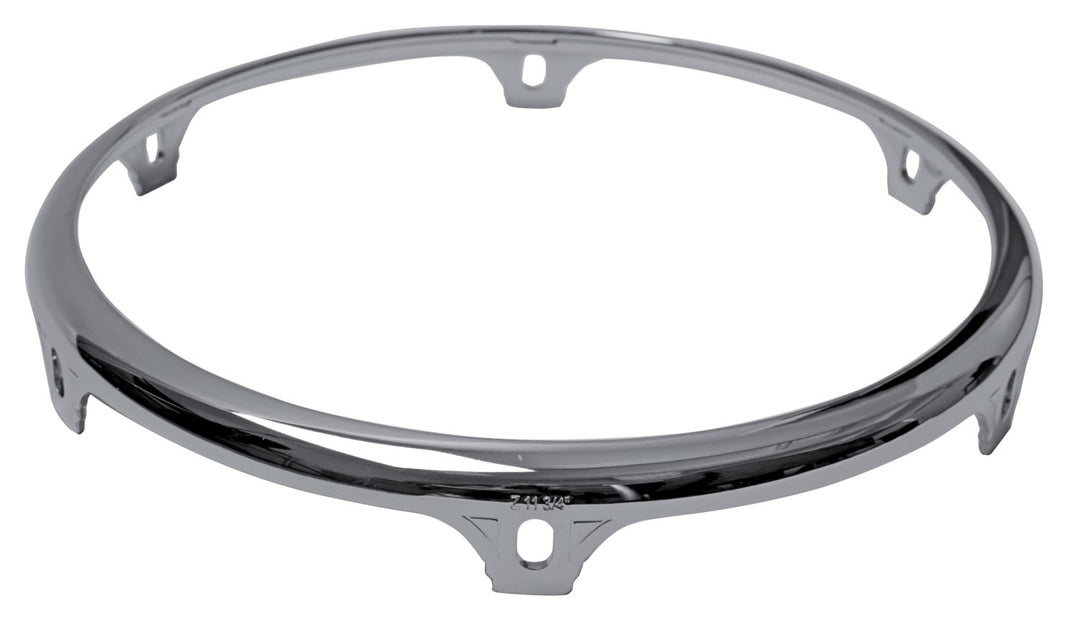 Latin Percussion Conga con aros Comfort Curve II - Z Series (Extended Collar) - Chrom - 11 3/4" Conga | 6 orificios (LP773A)