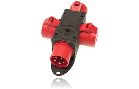 CEE Distributor 32A 1x5P -> 3x5P