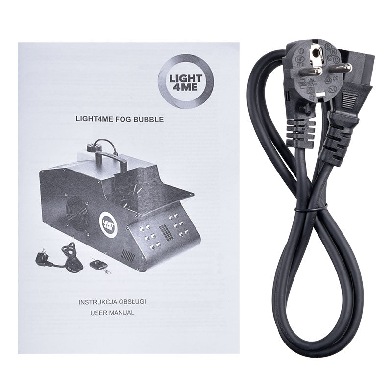 LIGHT4ME Sæbeboble & Røgmaskine