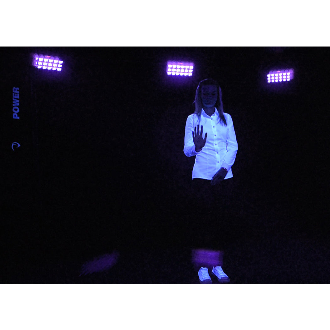 LIGHT4ME LED UV 18x3W spotlight + strobe DMX