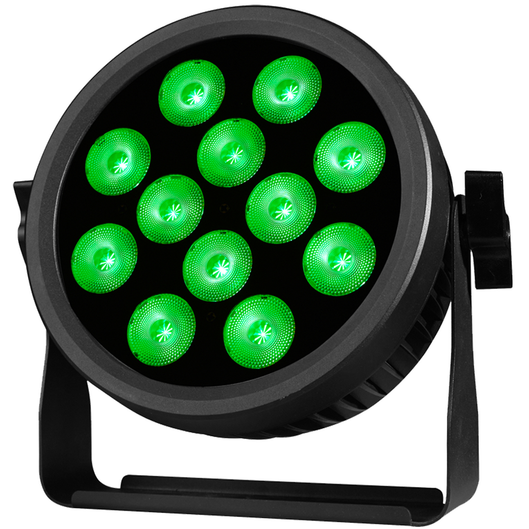 Light4Me Cree Alu Quad Par 12 LED PAR Foco 12x12W RGBW