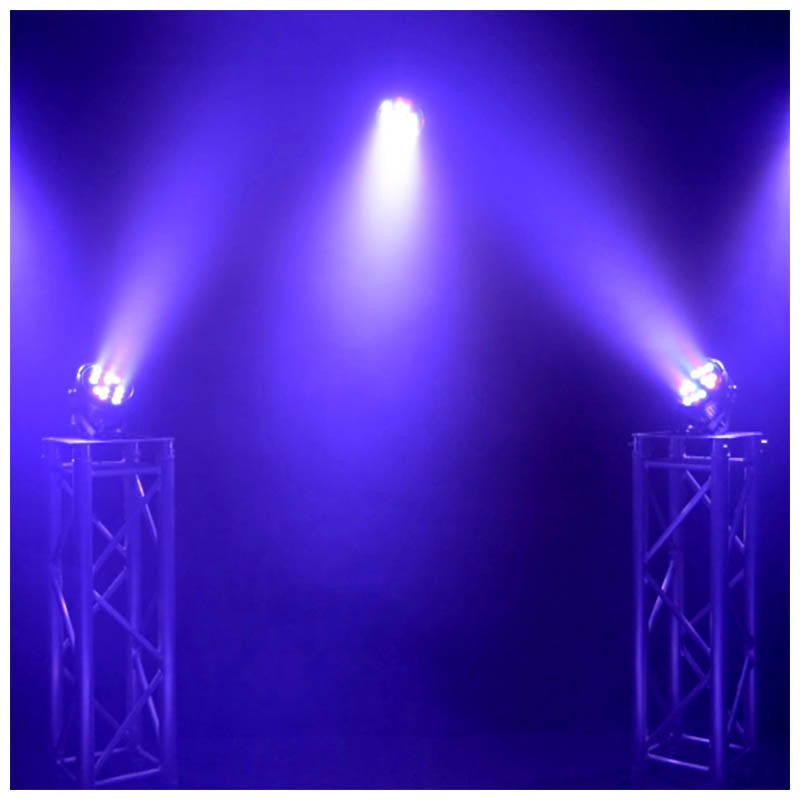 Light4Me PAR Foco 30x3W RGBA-UV LED