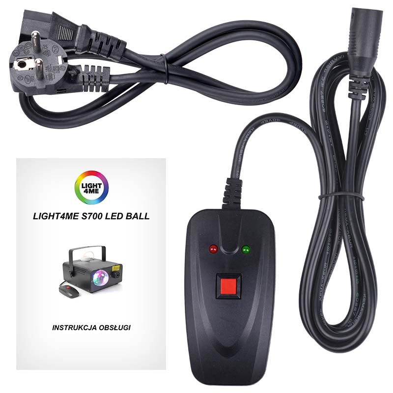 Light4Me S700 LED Ball Máquina de niebla