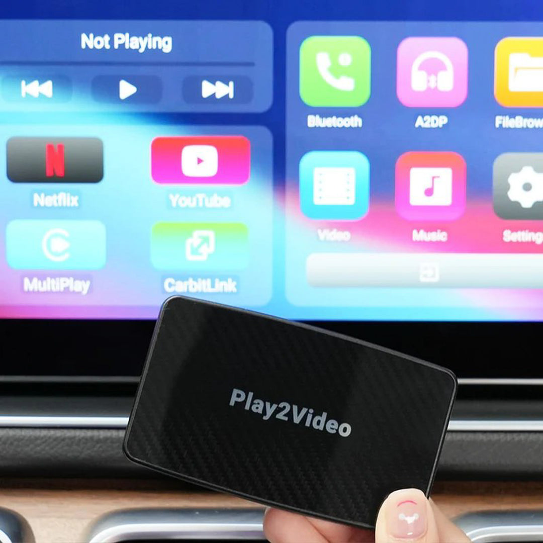 Adaptador Todo-en-uno CarPlay Inalámbrico, Android Auto y Video