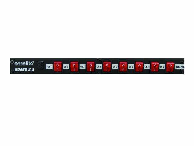 Eurolite Board 8-S Panel de Interruptores