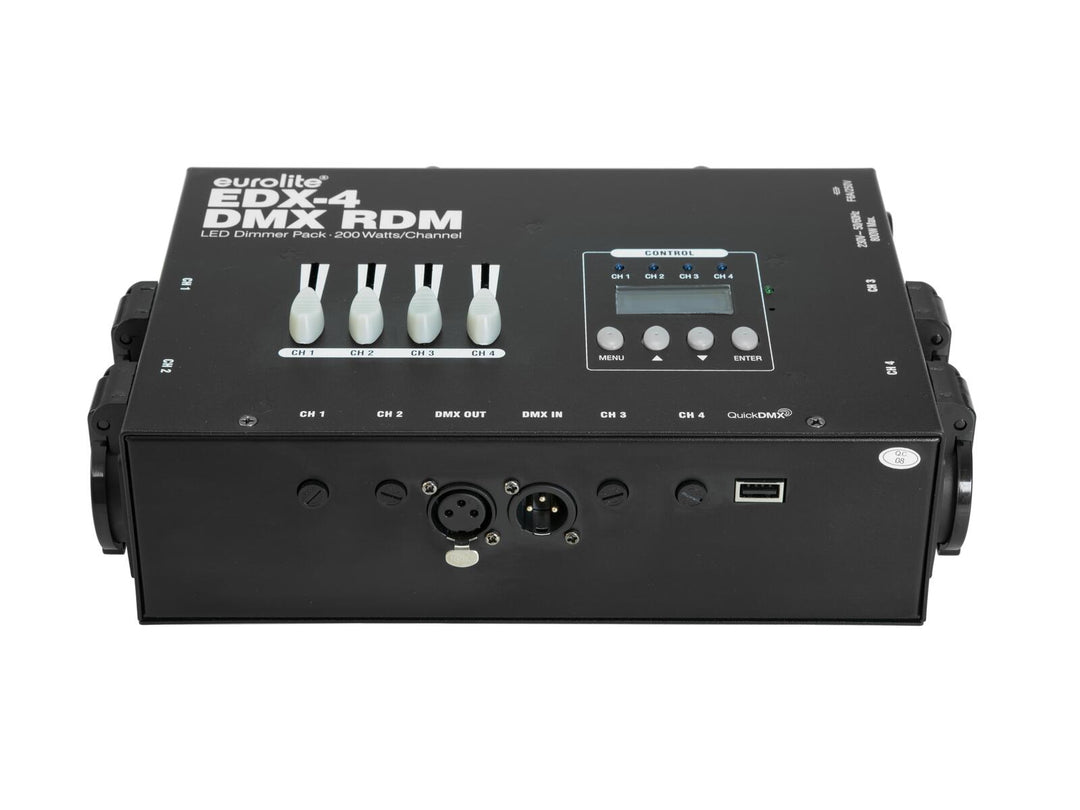 EUROLITE EDX-4 DMX RDM LED Regulador Pack