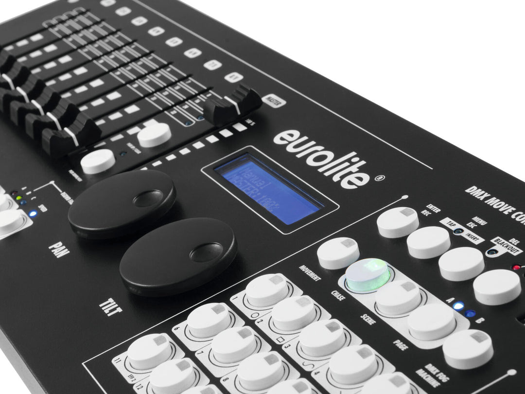 EUROLITE Controlador de movimiento DMX 512 PRO