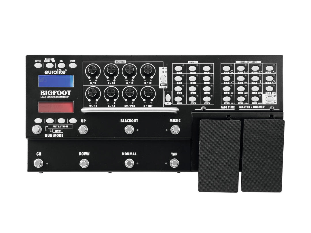 EUROLITE DMX Move Bigfoot Controlador de pedal 192