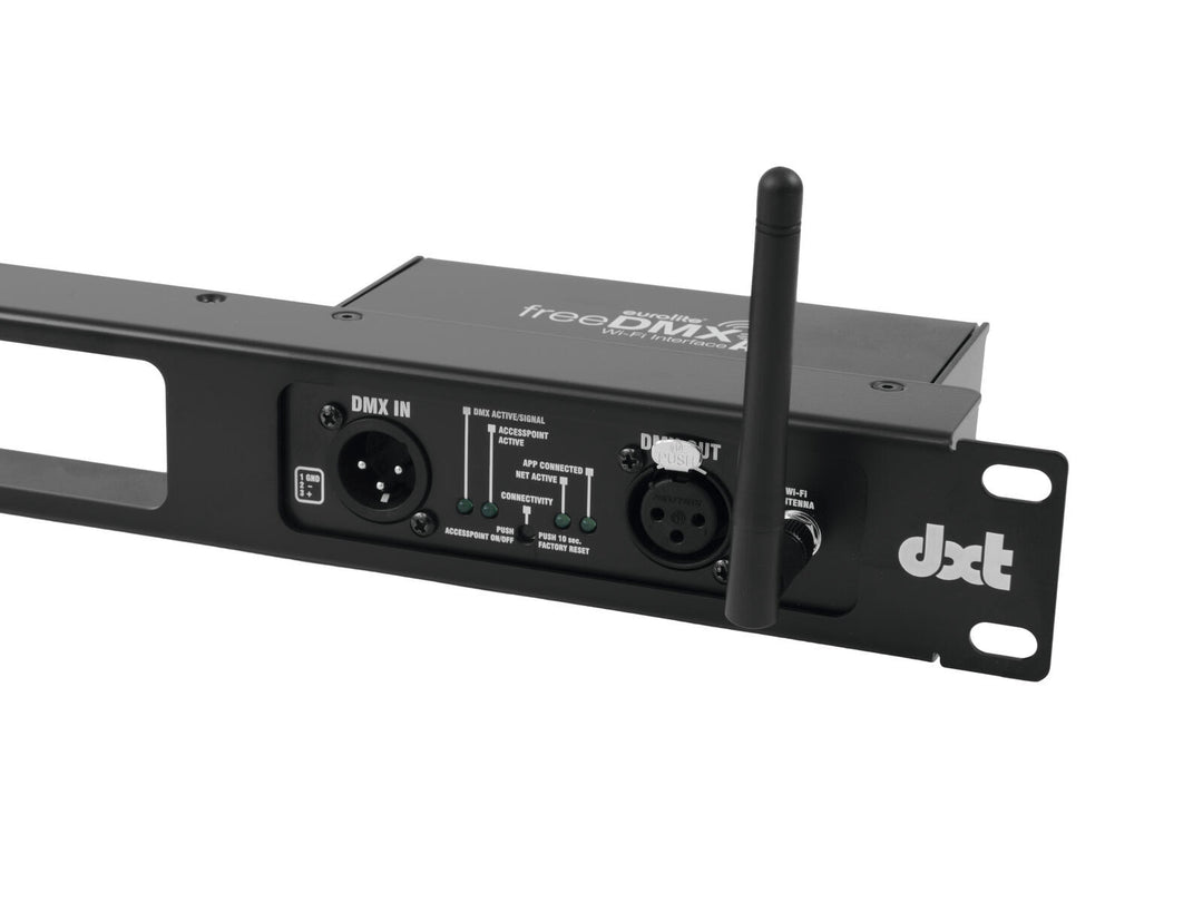 EUROLITE MR-1 Bastidor de montaje para 3 dispositivos DXT