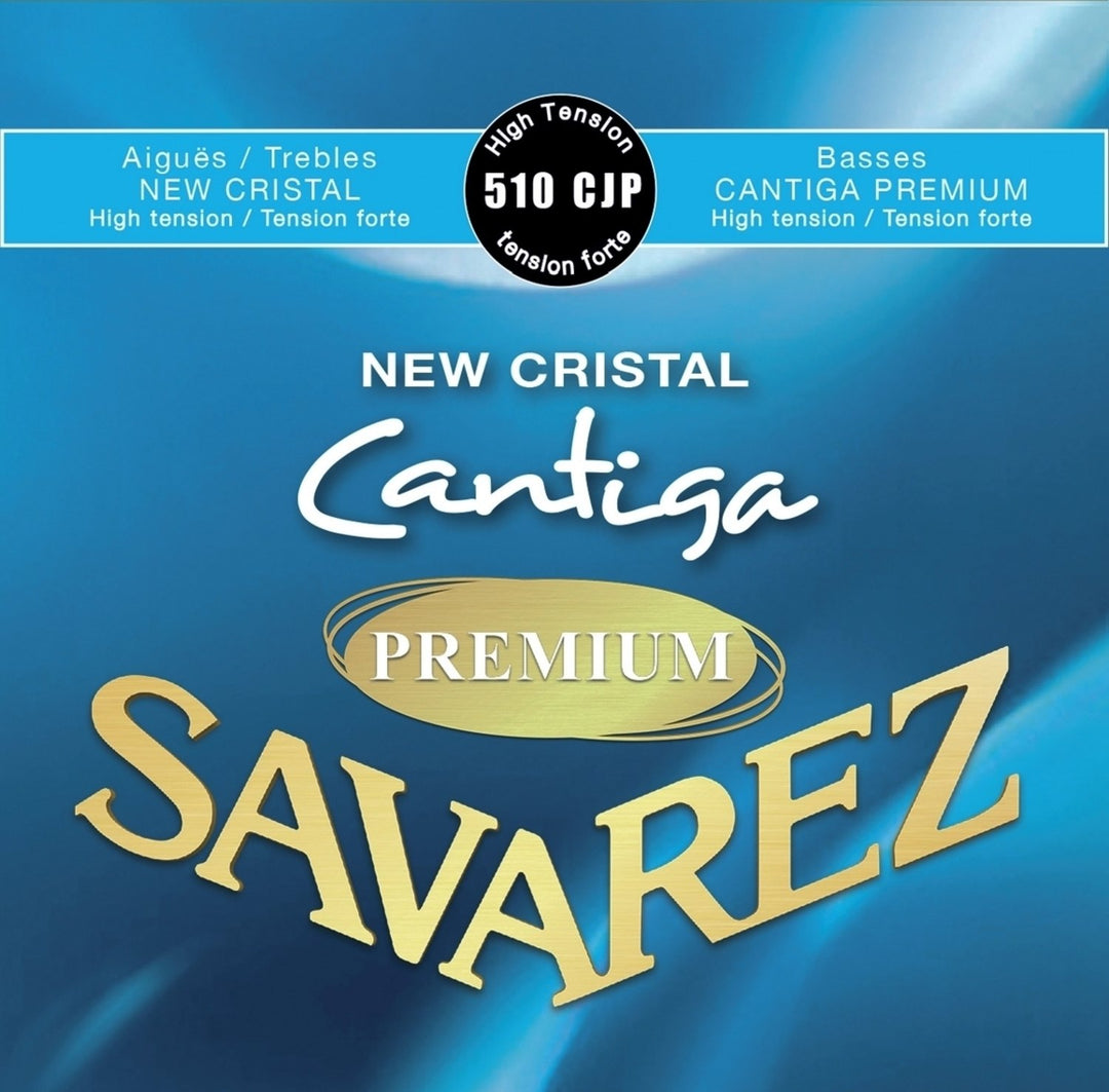 Savarez Cuerdas para guitarras clásicas New Cristal Cantiga Premium - Set high (510CJP)