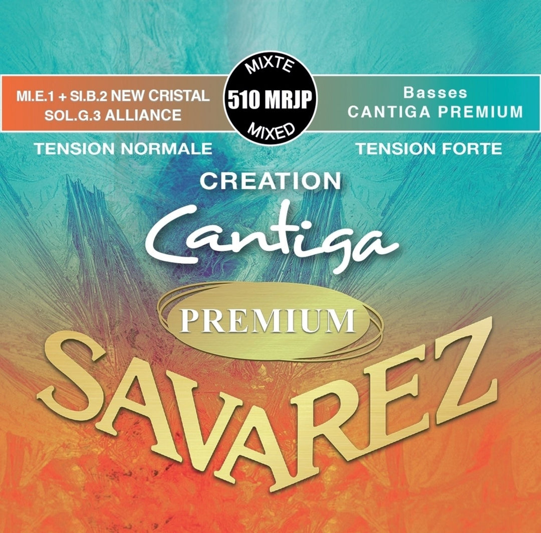 Cuerdas Savarez para guitarras clásicas Creation Cantiga Premium - Set (510MRJP)