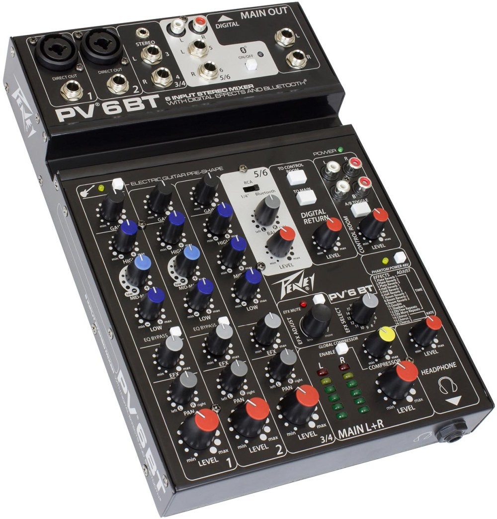 Peavey PV-6 BT Mixer