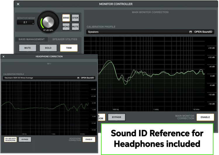 SIDR para altavoces y auriculares y complemento AMC