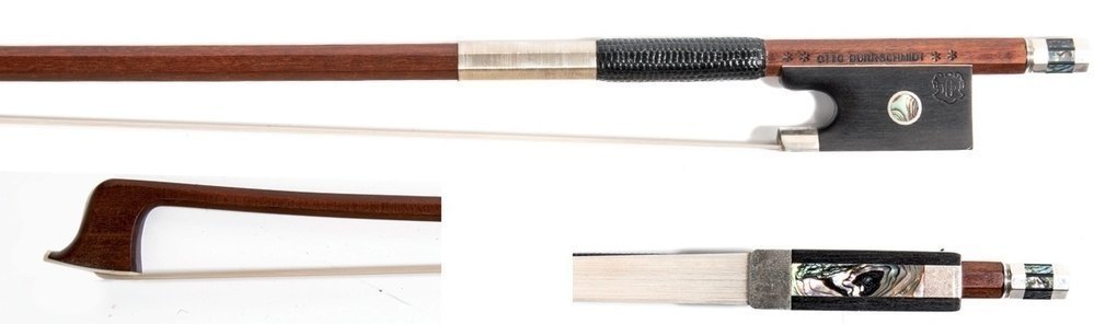 Otto Dürrschmidt GEWA Exclusive arco de violines, pernambuco, redondo, plata