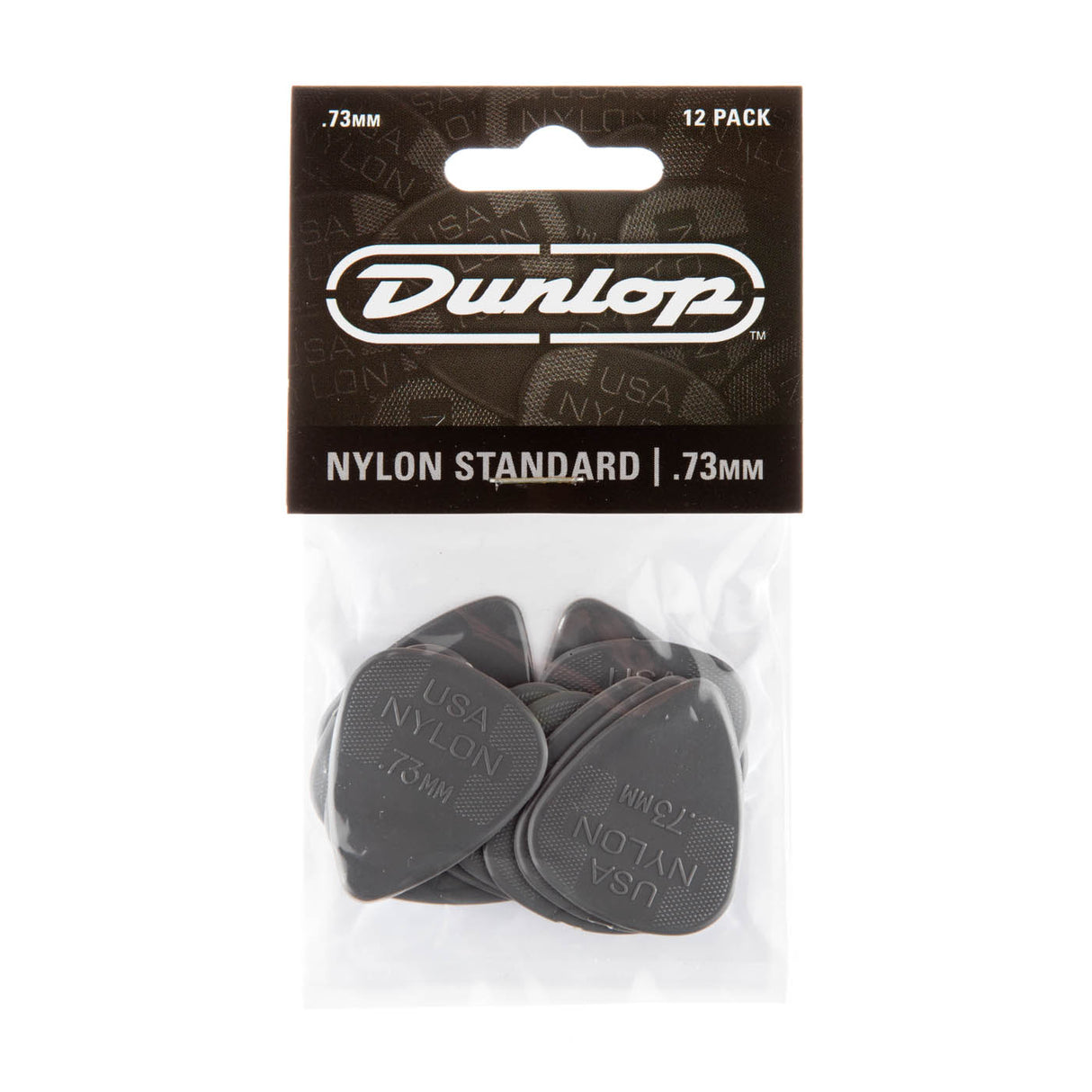 Dunlop 12-44P073 picks (0,73mm) 12 pcs.