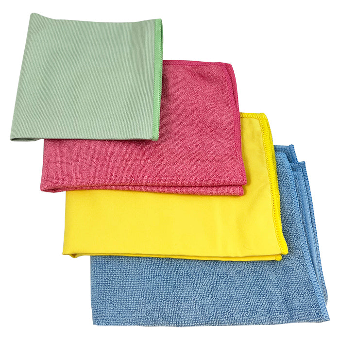 Paquete de paños de microfibra, pack de 4