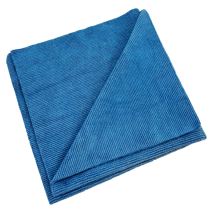 Paño de microfibra, 40x40cm, 330gsm, 10 unidades Azul