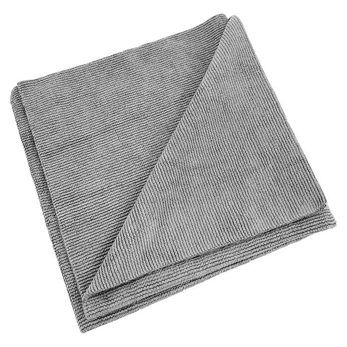 Paño de microfibra, 40x40cm, 330gsm, 10 unidades Gris