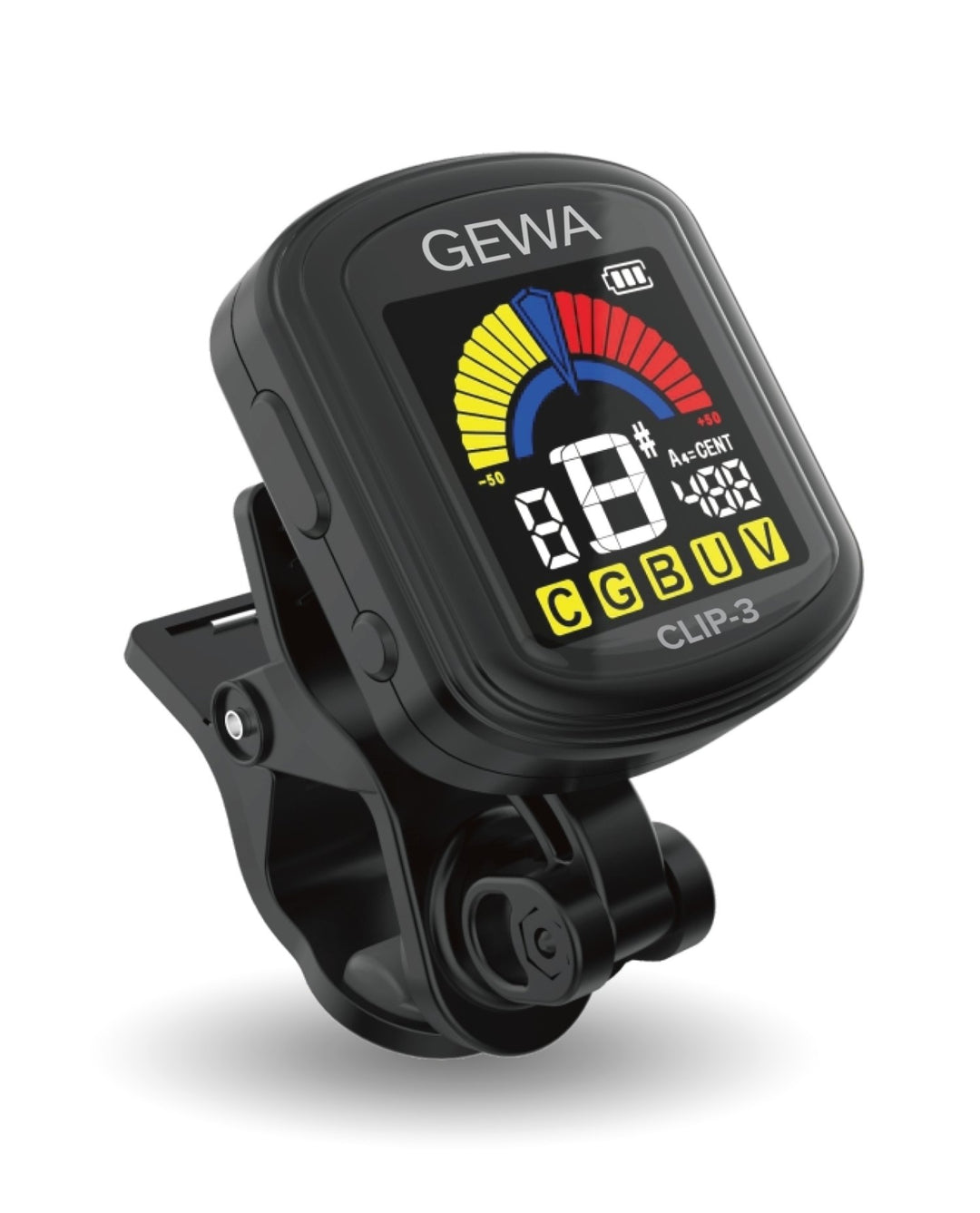 GEWA Afinador CLIP-3
