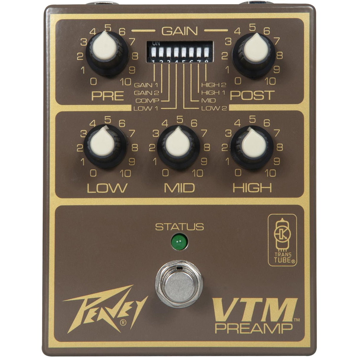 Pedal de preamplificador Peavey VTM