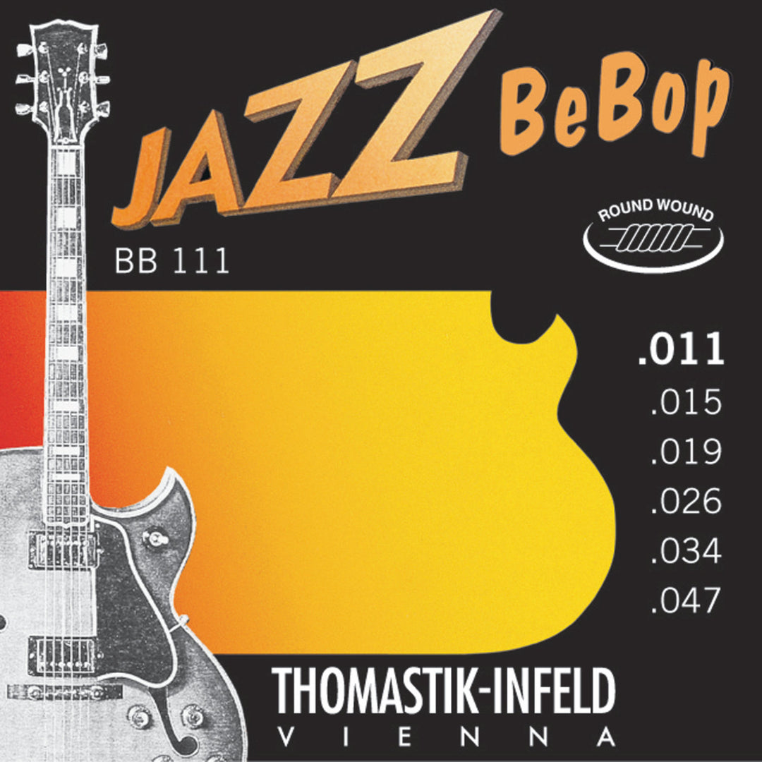 Cuerdas Thomastik-Infeld para E-guitar Jazz BeBob series nickel round wound - Set 011rw (BB111)