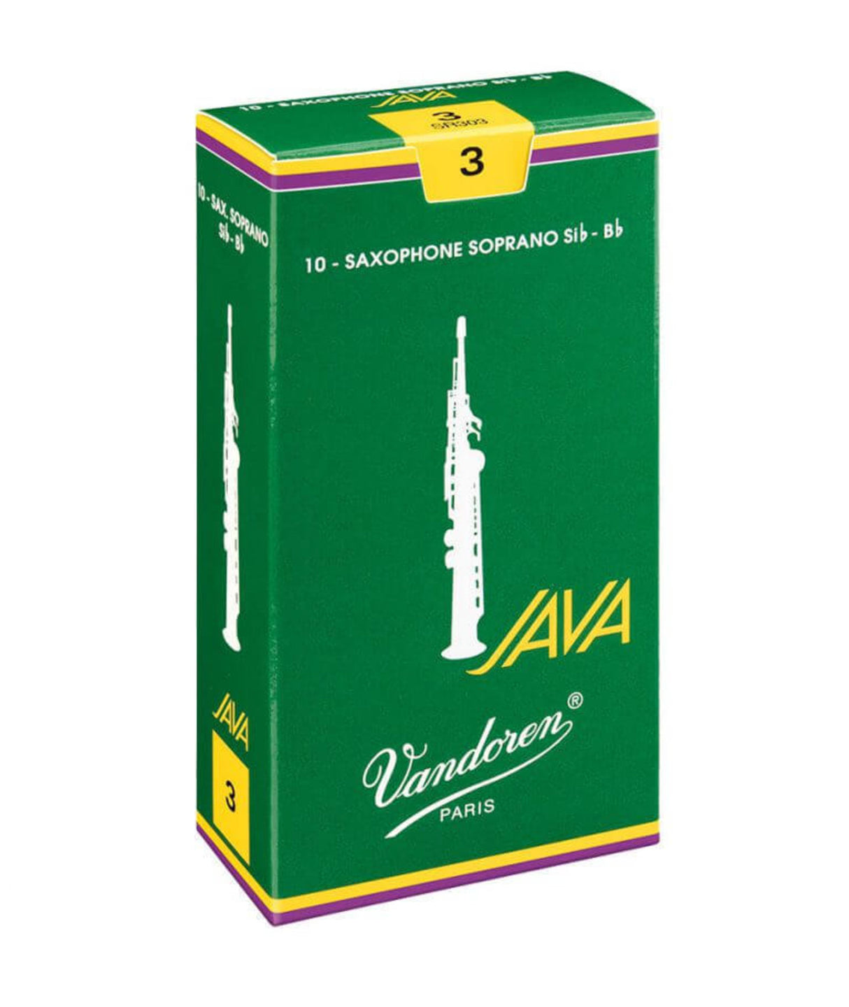 Vandoren Reeds Soprano Saxophone Java - 3 1/2