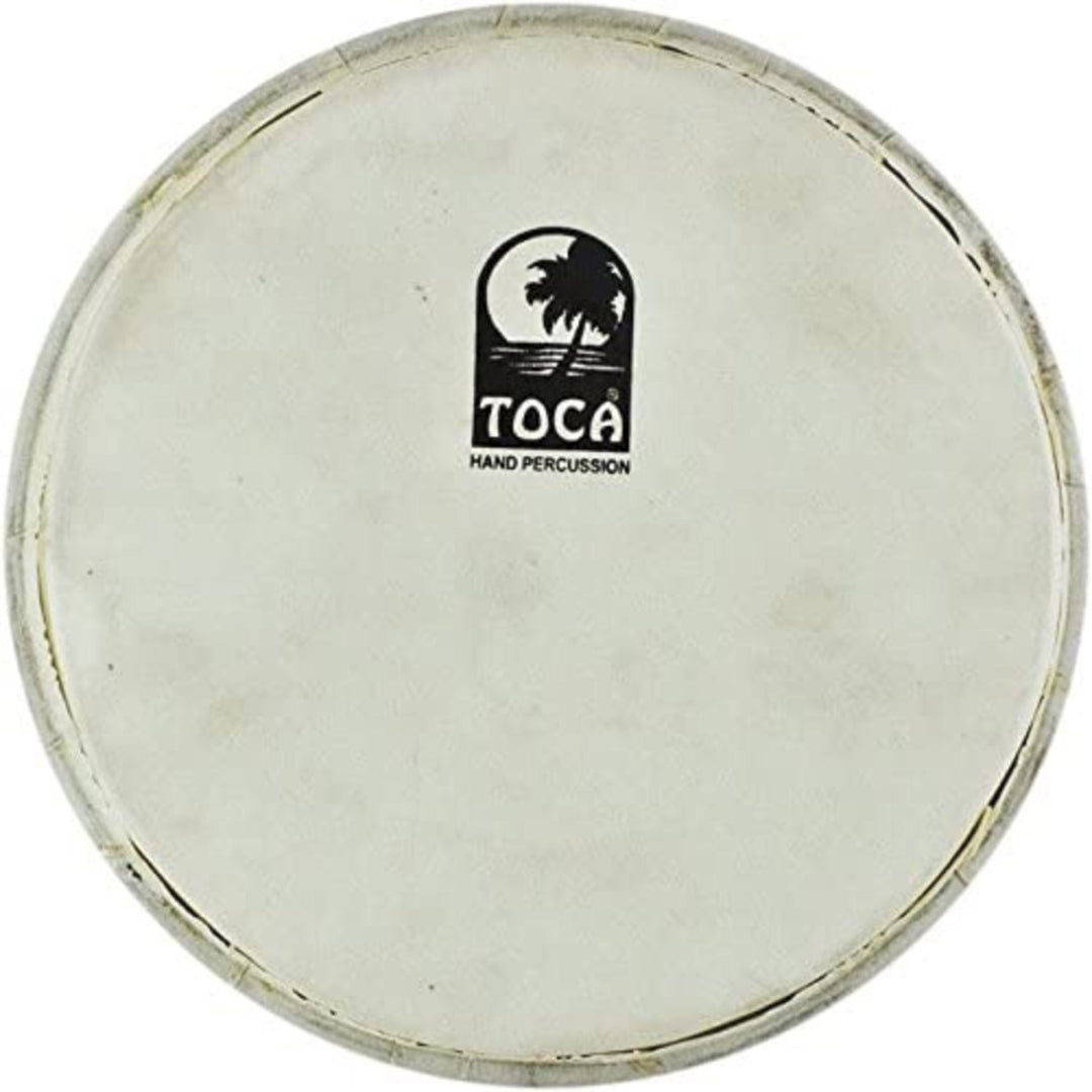 Toca Percusión parche de Doumbek - piel de cabra natural de 9" (TP-FDMK9)