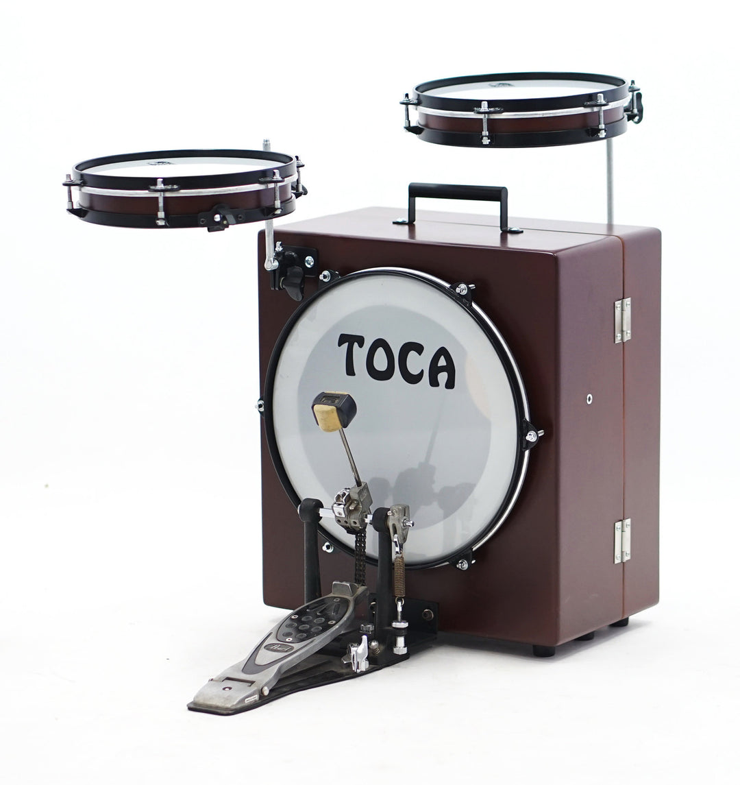 Toca World Percussion Set de tambor Kickboxx Suitcase (TKSDS)