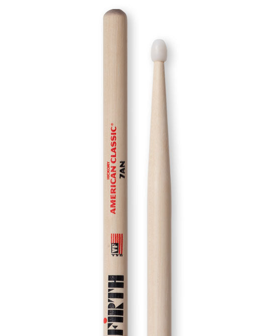 Vic Firth 7A Baquetas (Punta de Nylon)